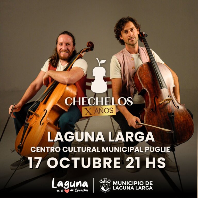 Flyer del show: CheChelos en Laguna Larga