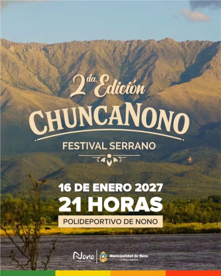 Flyer del show: Festival ChuncaNono 2027