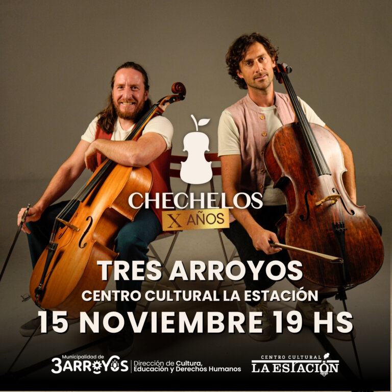 Flyer del show: Tres Arroyos