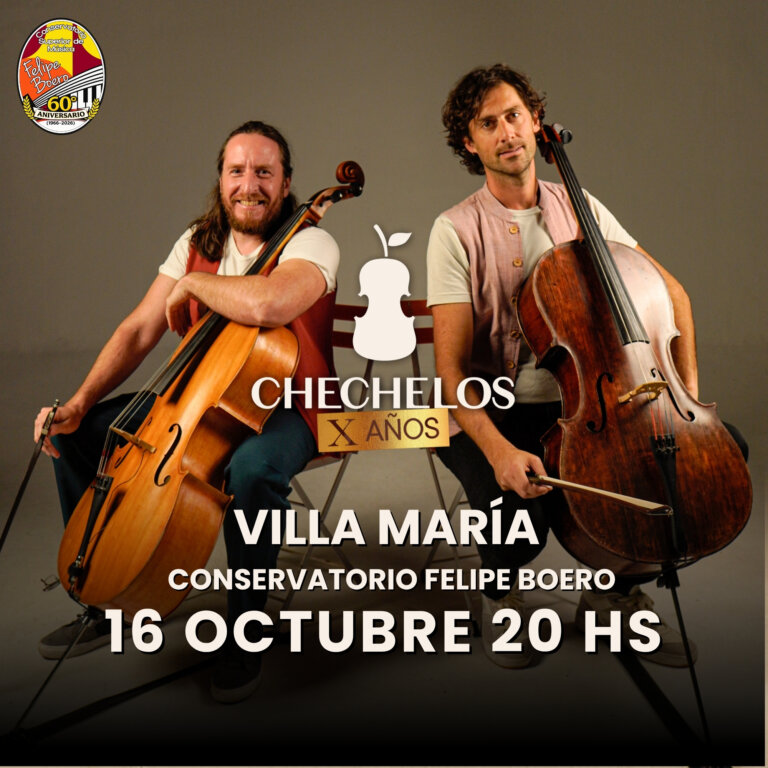 Flyer del show: Villa María