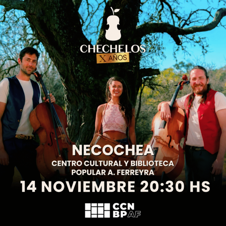 Flyer del show: Necochea