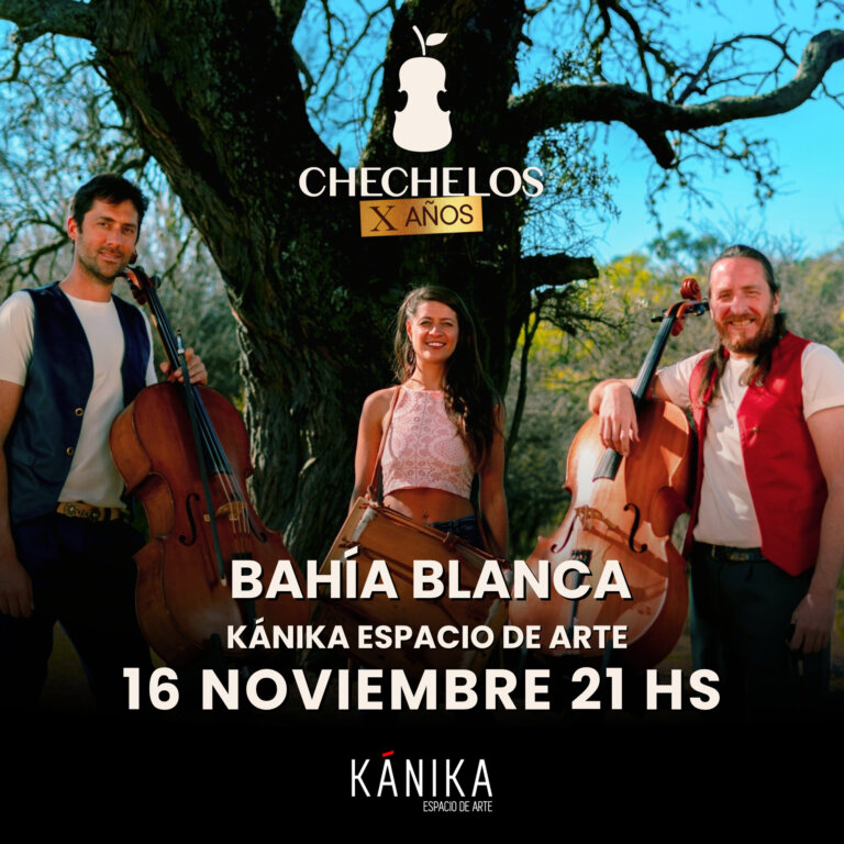Flyer del show: Bahía Blanca